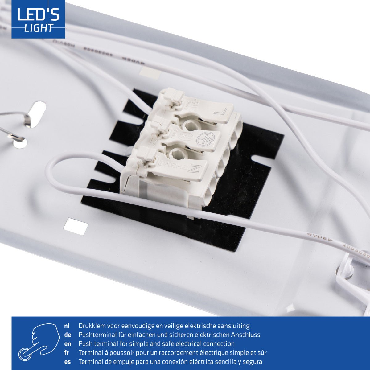 LED's Light Dubbele LED TL lamp 150 cm - compleet met LED buizen - Binnen en buiten - 6120 lm - 2x16.5W - 4000K - 185lm/w - Energielabel B TL verlichting LED.nl