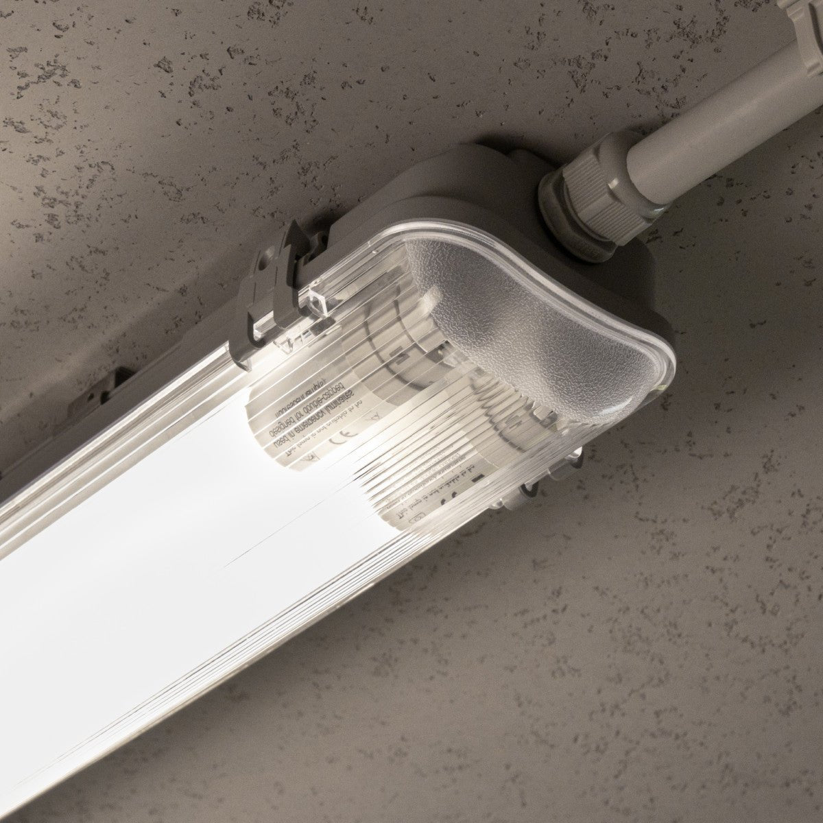 4 PACK - LED's Light LED TL dubbel armatuur 120 cm - 4000K - Compleet met 2 LED TL buizen 120 cm - 4320lm LED.nl