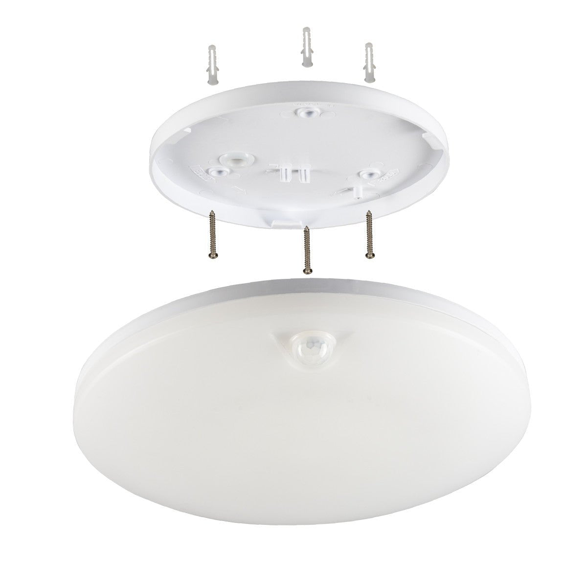 LED's Light Plafondlamp met Sensor 2100 - Bewegingsdetectie - 18W - Ø 30 cm Plafondlampen LED.nl