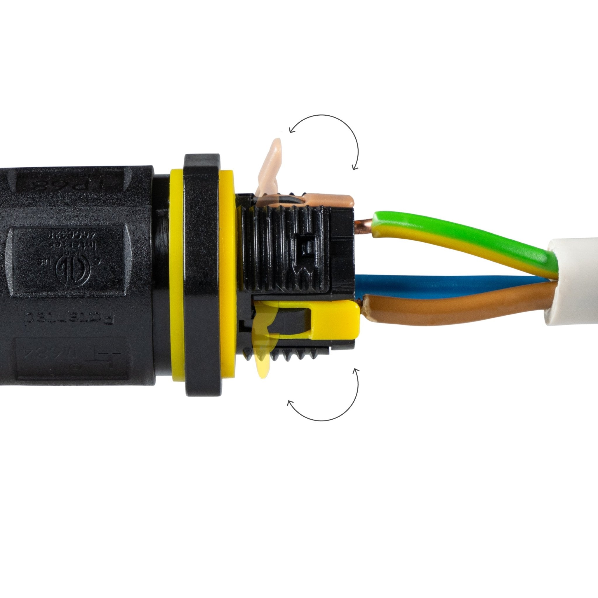 LED's Light Pro Kabeldoos I-connector 3P - IP68 waterdicht - Lasdoos voor kabels van 4 tot 11 mm Kabelverbinders LED.nl
