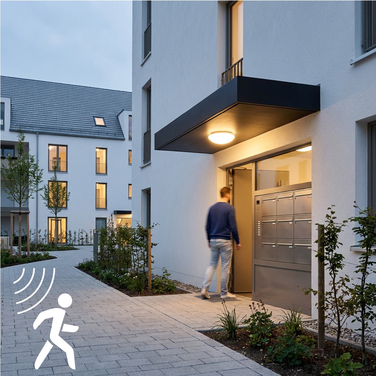 LED's Light Pro Plug & play-sensor voor LED-plafondlamp 0810520 Sensoren LED.nl