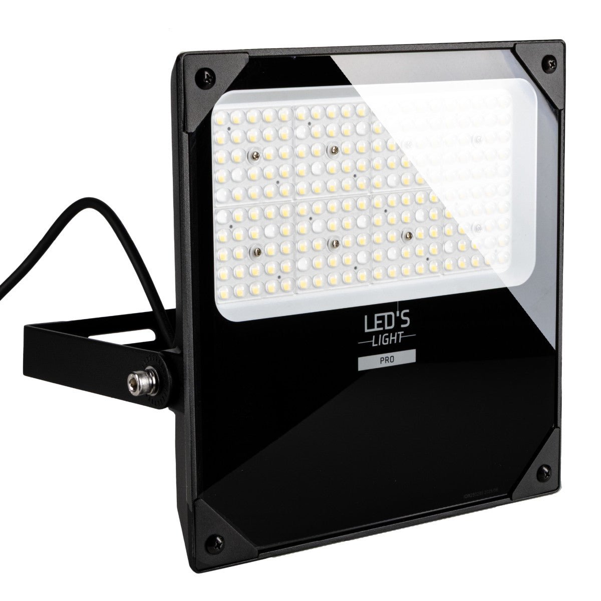 LED's Light pro Schijnwerper floodlight - CCT - 100W 14000lm 3000K/4000K/5000K - Sosen voeding - Zwart - IP66 IK08 Vermogen verstelbaar Schijnwerpers LED.nl