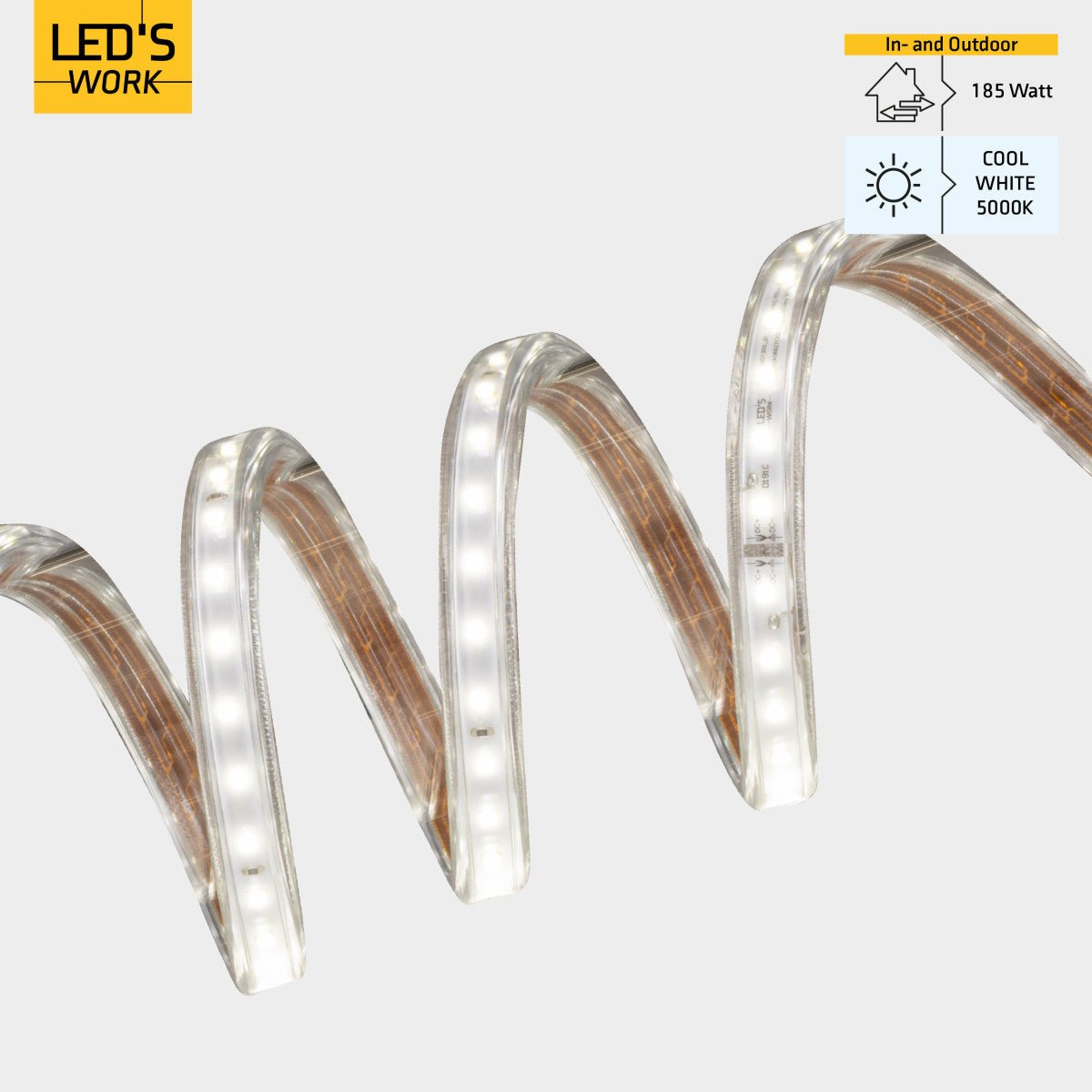 Baanverlichting Paarden of longeerbak Horsewalker Verlichting 50m - Verlengbaar tot 75 meter - 40.000 lm) Led.nl