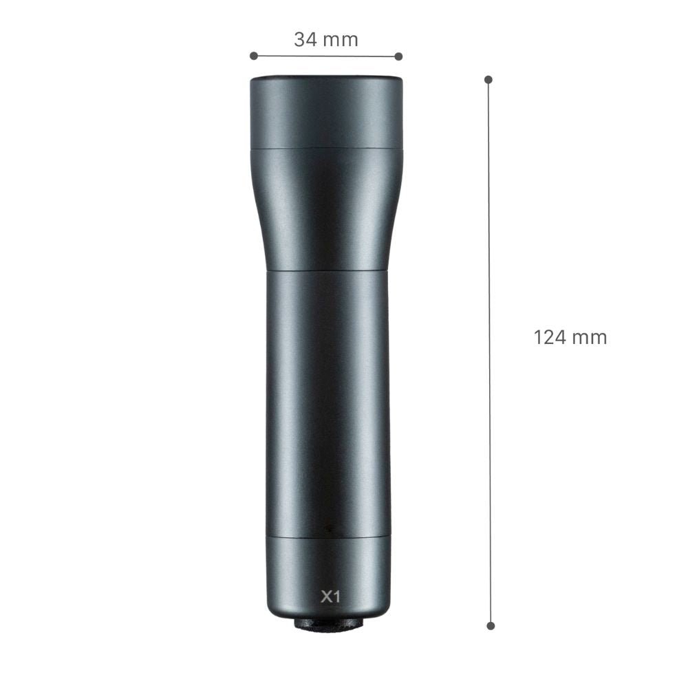 LED's Work Zaklamp op Batterijen (3x AAA) - 120 lumen - IPX4 Spatwaterdicht - Dimbaar in 3 standen LED.nl