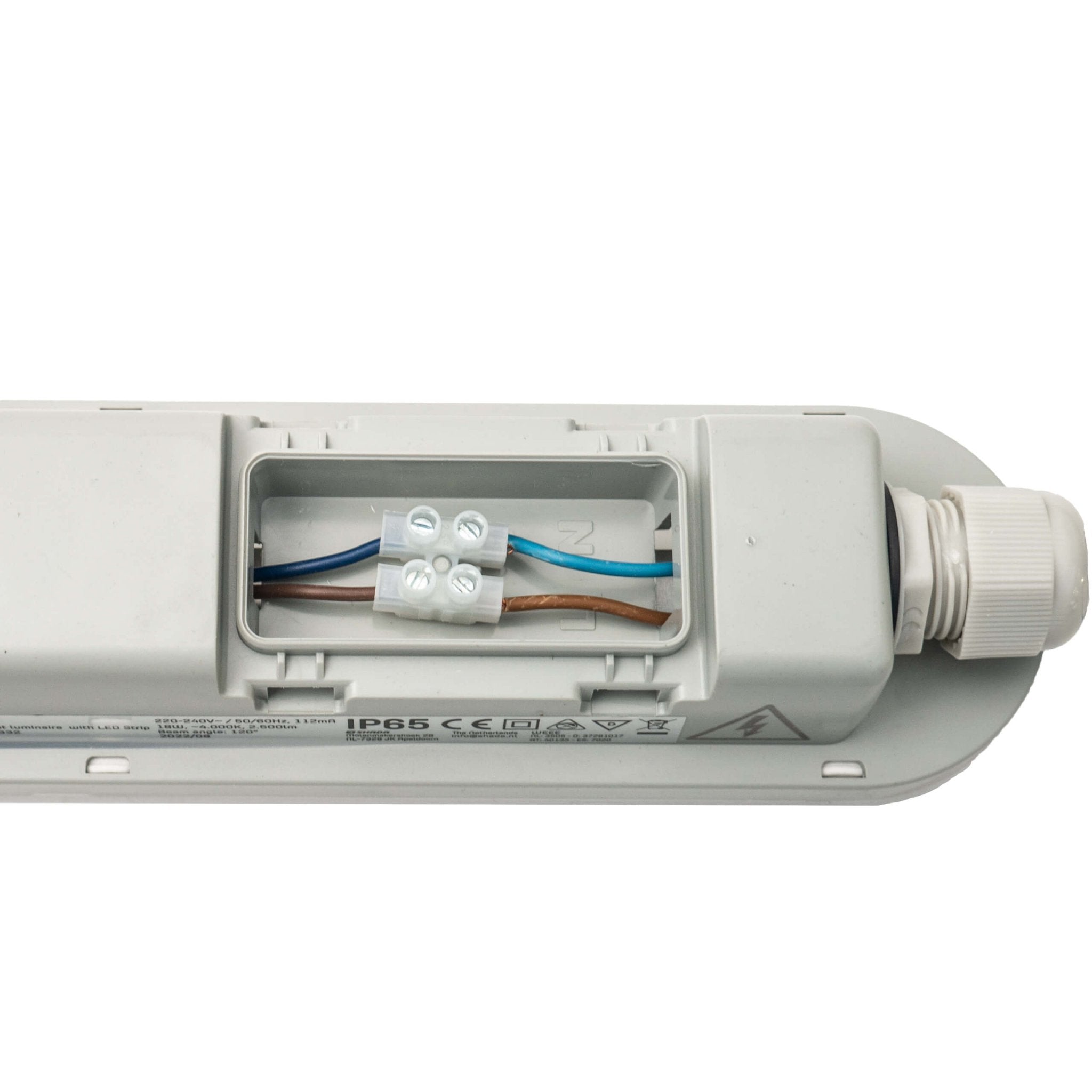 4 PACK - LED's Light Universele LED TL verlichting compleet 120 cm - voor binnen en buiten - 2500 lm TL verlichting LED.nl