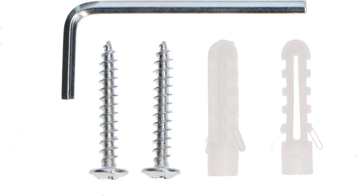 LED's Light Kubus LED Wandlamp voor buiten - Omhoog&Omlaag licht - IP65 - Zwart Wandlampen LED.nl