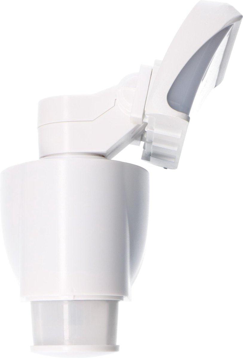 LED Buitenlamp met bewegingssensor - Licht volgt beweging - Kantelbaar - IP44 - Wit Buitenlampen LED.nl