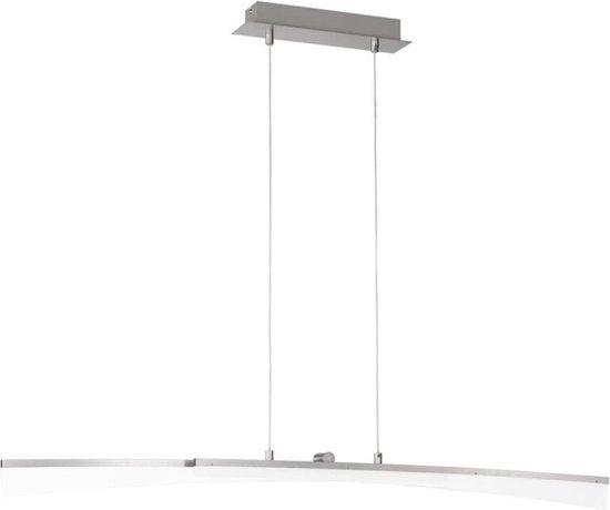 LED Hanglamp X linear - Zwenkbaar - Warm wit licht - Inkortbaar - Zilver Hanglampen LED.nl