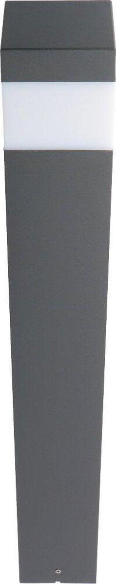 LED Lantaarnpaal Mat met E27 fitting - IP44 - Sora - 76 cm - Grijs Lantaarns LED.nl