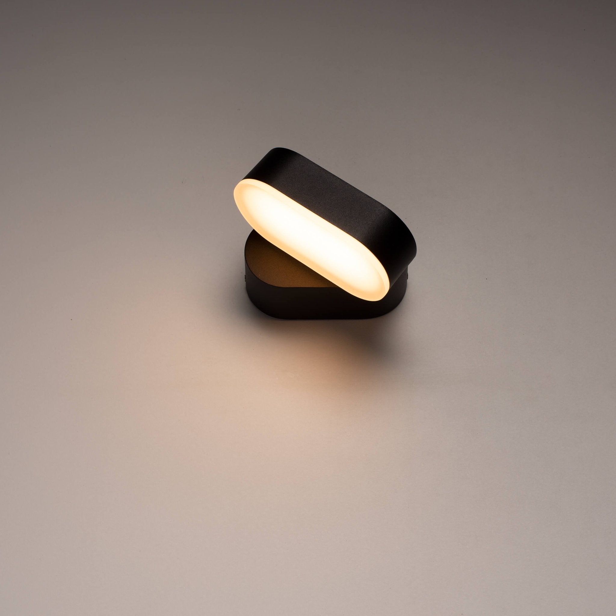 LED's Light LED Buitenlamp - Model Rieti - Warm wit - IP44 waterbestendig - Zwart Wandlampen LED.nl