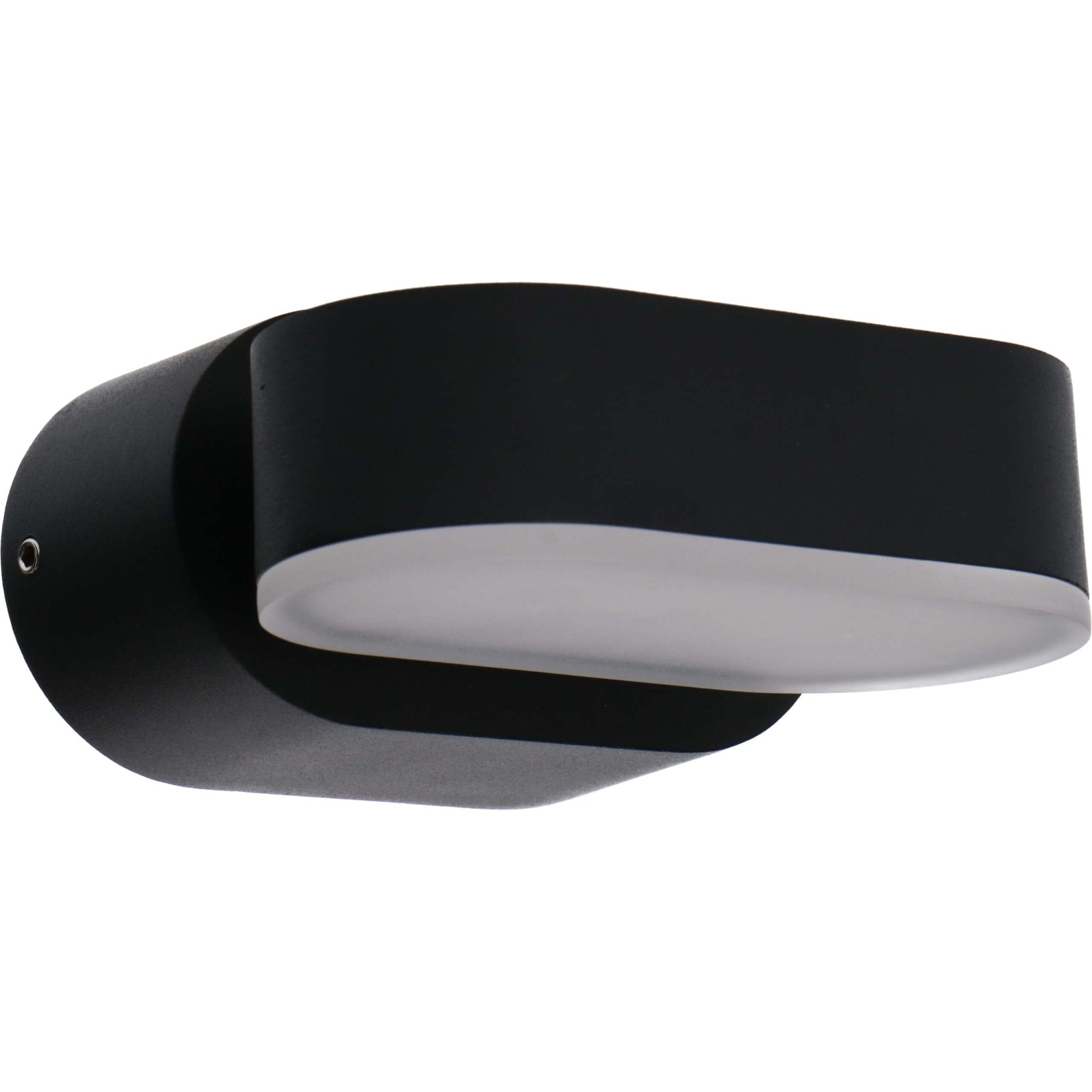 LED's Light LED Buitenlamp - Model Rieti - Warm wit - IP44 waterbestendig - Zwart Wandlampen LED.nl