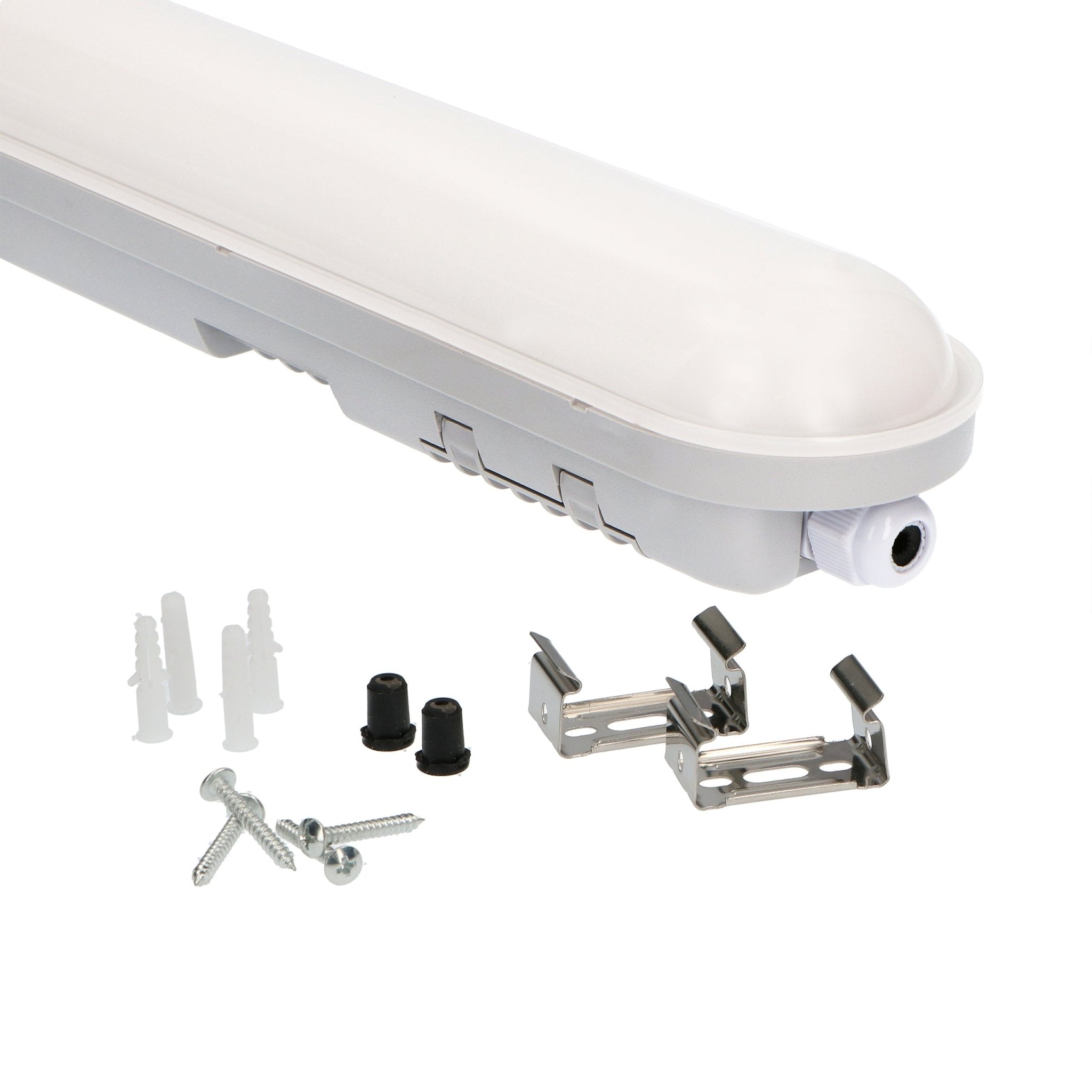 4 PACK - LED's Light Pro TL armatuur 120 cm – Geschikt voor binnen en buiten – 4800 lumen – IP65 waterdicht TL verlichting LED.nl