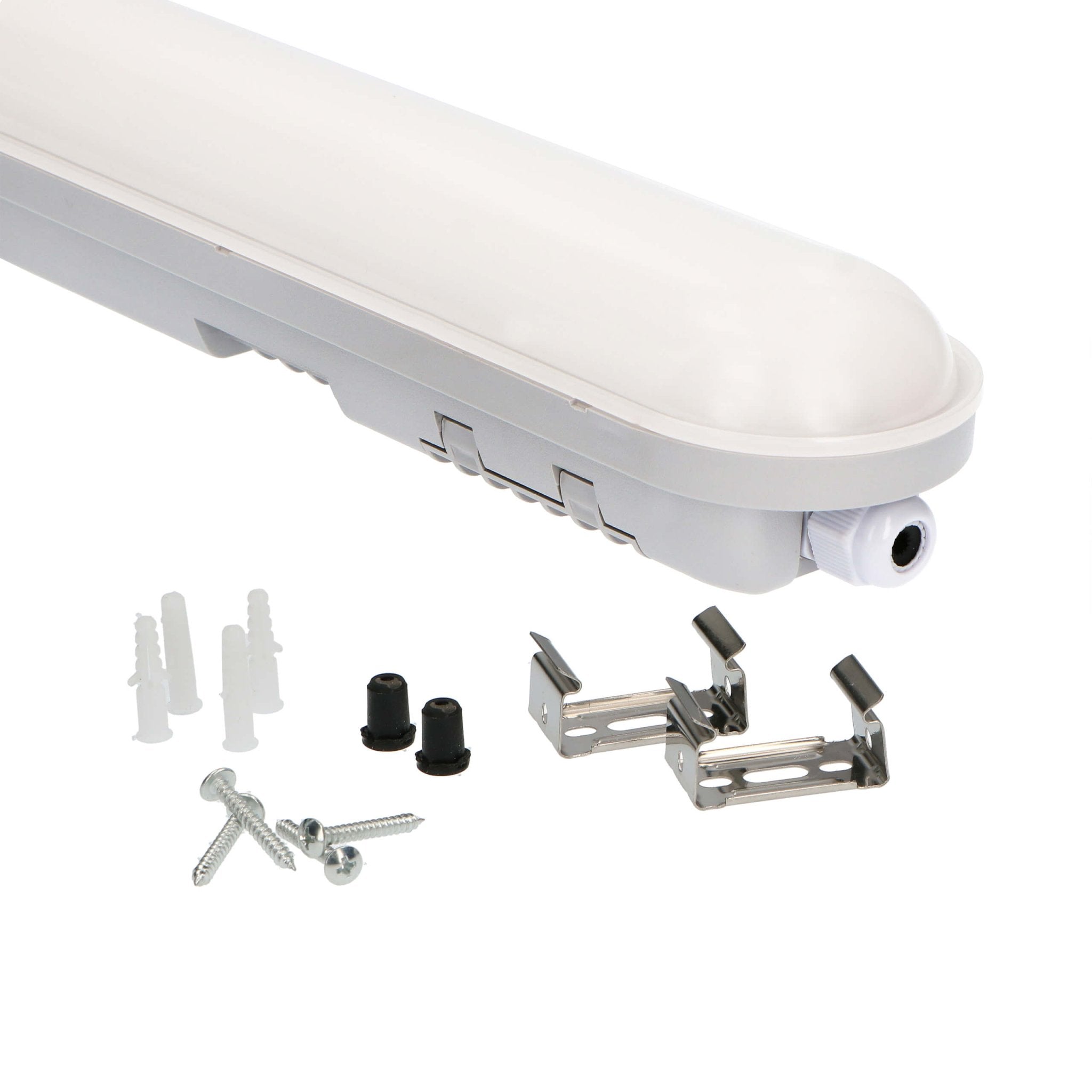 4 PACK - LED's Light Pro TL armatuur 60 cm – Geschikt voor binnen en buiten – 2500 lumen – IP65 waterdicht TL verlichting LED.nl