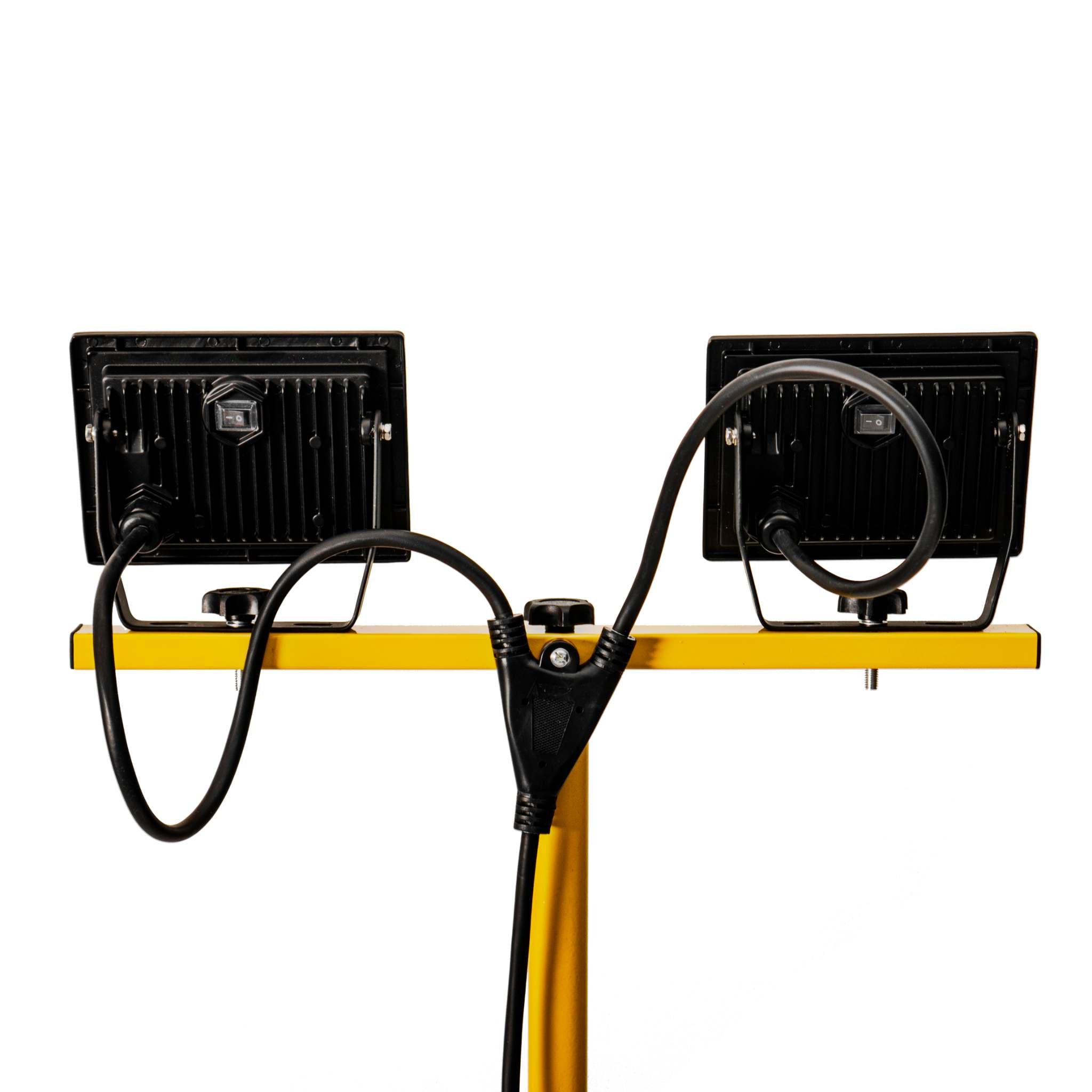 ProWork DUO Tripod LED werklampen op statief - In hoogte verstelbaar - 6370 lm Bouwlampen Led.nl