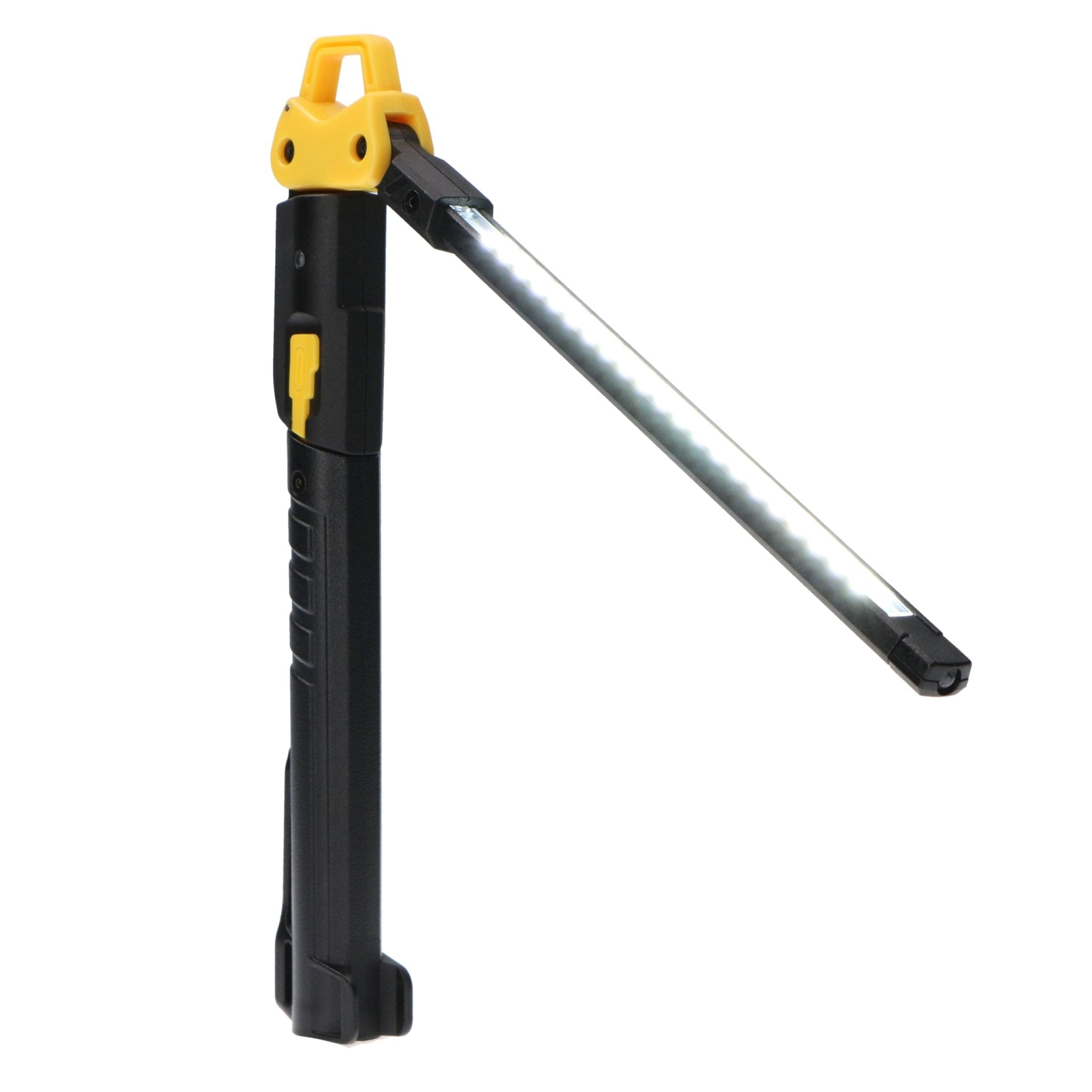 LED's Work Oplaadbare Looplamp 300 - Inspectielamp - Inklapbaar & Draadloos - Met magneet en haak Bouwlampen Led.nl