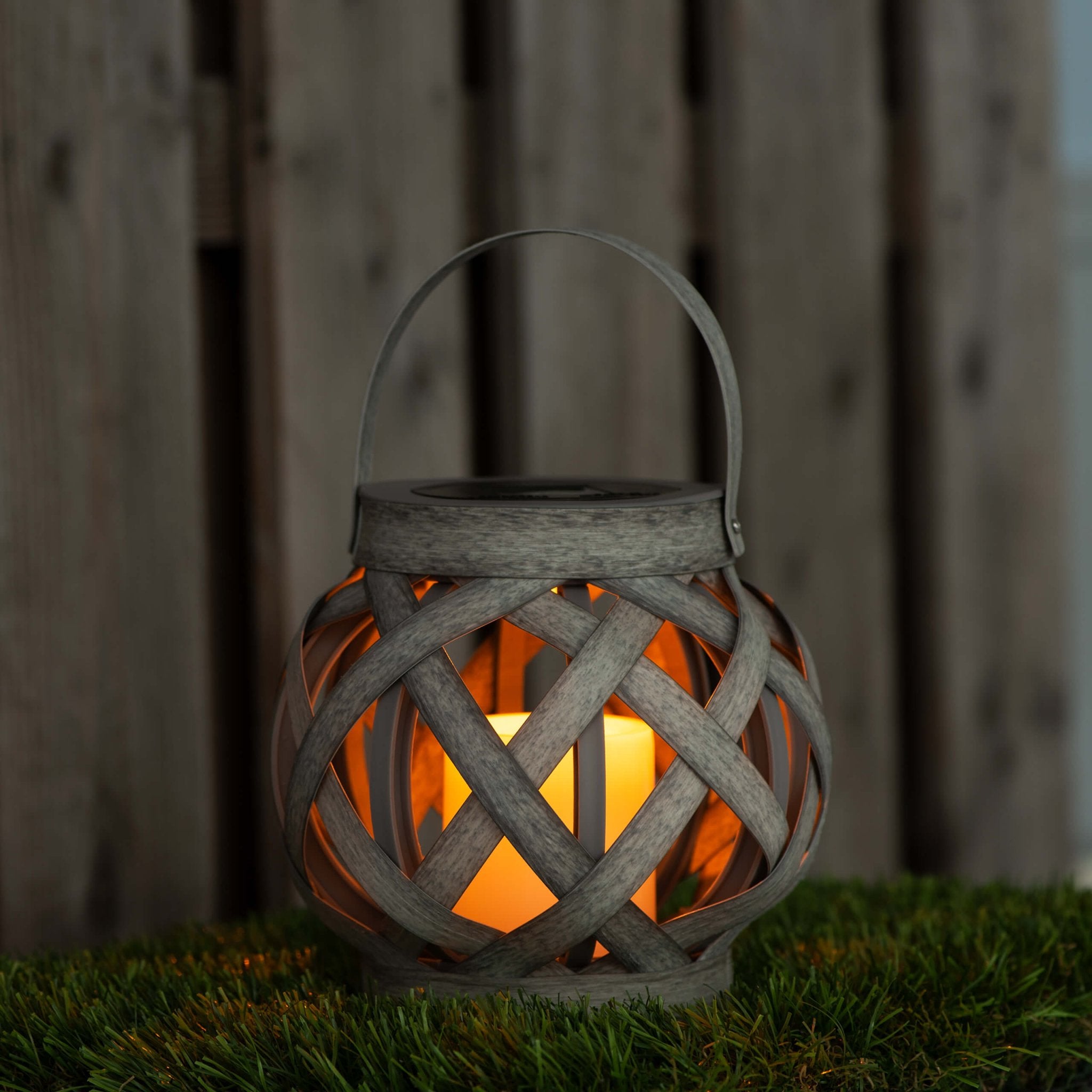 Solar LED Kaars tafellamp met sensor - Automatisch aan/uit - IP44 - 15 cm Buitenlampen LED.nl