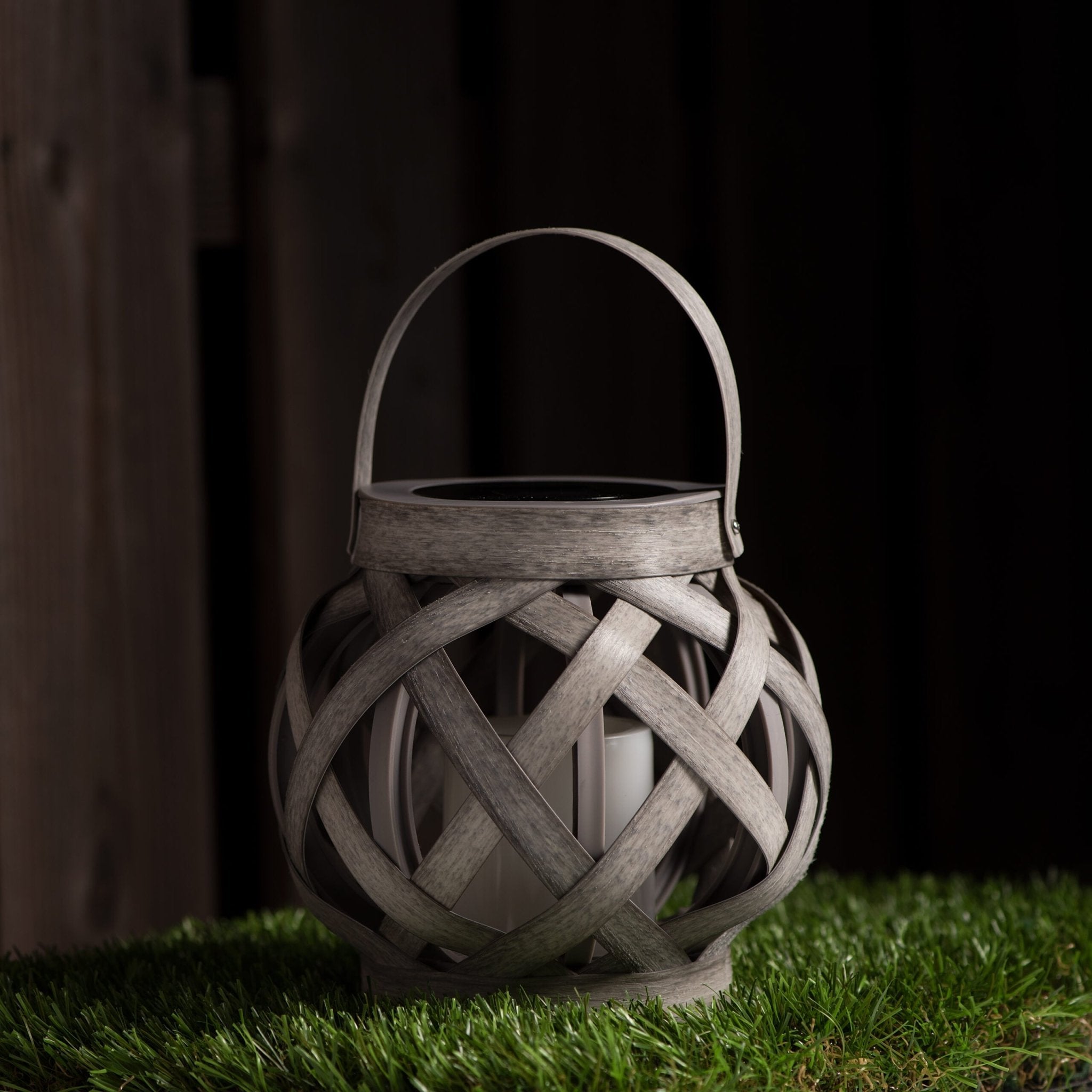 Solar LED Kaars tafellamp met sensor - Automatisch aan/uit - IP44 - 15 cm Buitenlampen LED.nl