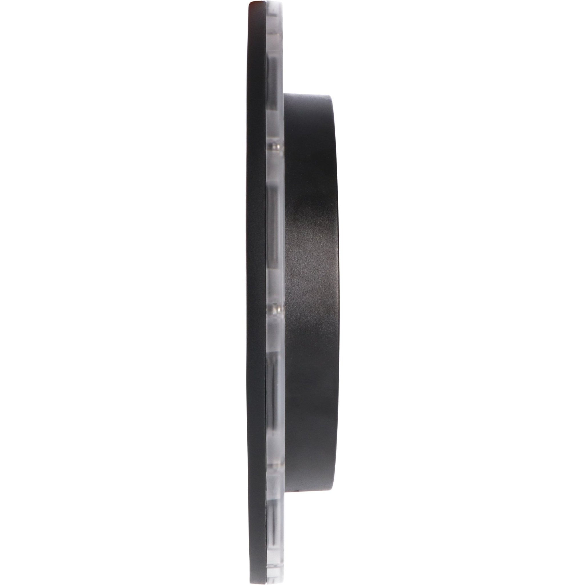 LED's Light Solar Wandklok voor Buiten - Draadloos op zonne-energie - Automatisch aan/uit - 22 cm Wandlampen LED.nl