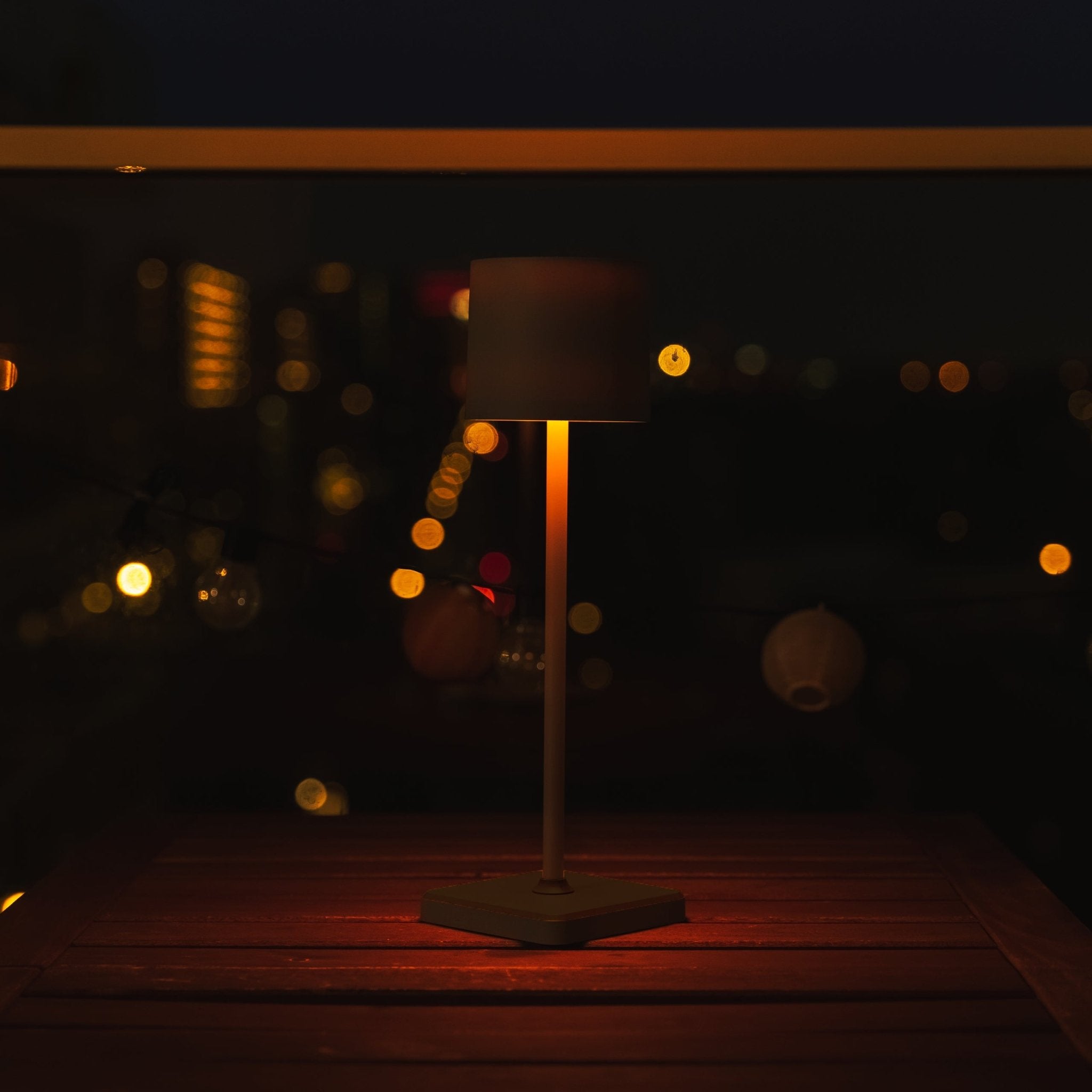 LED's Light Oplaadbare LED Tafellamp - Dimbaar via aanraking - Binnen en buiten - Zwart Tafellampen LED.nl