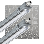 2 PACK - LED's Light LED TL armatuur 150 cm compleet met LED TL buis - 2300 lm - LED.nl