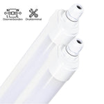 2 PACK - LED's Light LED TL lamp compleet 120 cm - Koppelbaar tot 10 lampen - Waterdicht - IP65 TL verlichting LED.nl