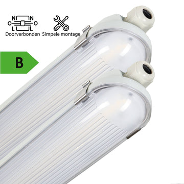 Elite LED TL Fixture Strip 60 cm - Energy label B - IP65 waterproof - 2650 lm - LED.nl