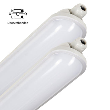 LED's Light Pro Premium LED TL fixture complete 150 cm - Waterproof - 3680 lm - LED.nl