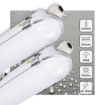 2 PACK - LED's Light Pro TL armatuur 150 cm - Energielabel B - Dimbaar licht - 7200 lm - LED.nl