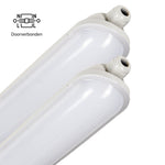 2 PACK - LED's Light Pro TL armatuur compleet 60 cm - Koppelbaar - IP65 Waterdicht - 2400 lm - 15W - 160lm/w LED.nl