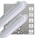2 PACK - LED's Light Universele LED TL verlichting compleet 120 cm - voor binnen en buiten - 2500 lm - LED.nl