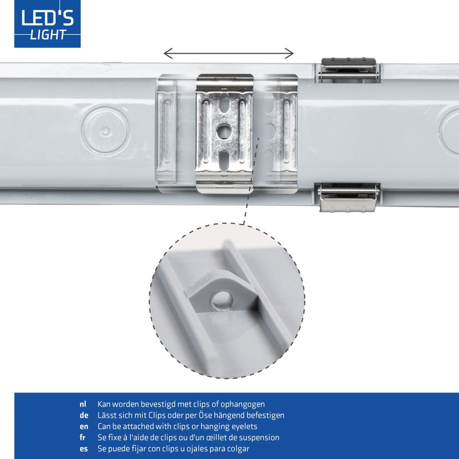 LED's Light Complete LED TL lamp with LED tube 150 cm - Indoor and outdoor - 3100 lm - LED.nl