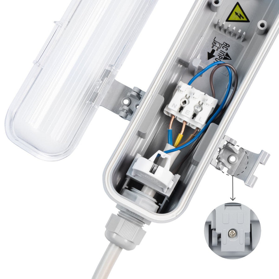 LED's Light LED TL fixture 60 cm complete with LED TL tube - 900 lm - LED.nl