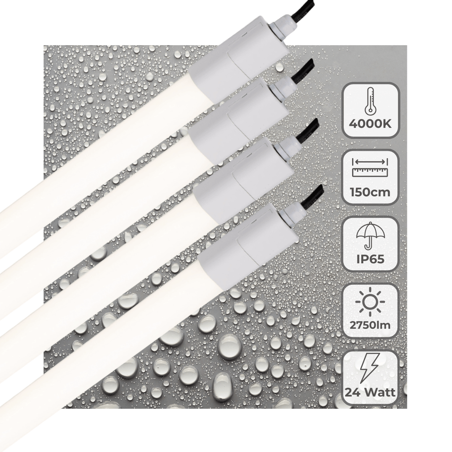 LED's Light LED TL lighting complete 150 cm - Suitable for outdoor and indoor use - 2750 lm - LED.nl