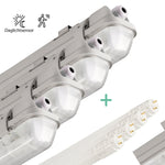 4 Pack LED's Light LED TL verlichting met sensor 60 cm - Bewegingssensor en nachtsensor - Waterdicht - 1100 lm LED.nl