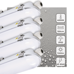 4 PACK - LED's Light Pro TL armatuur 150 cm - Energielabel B - Dimbaar licht - 7200 lm - LED.nl