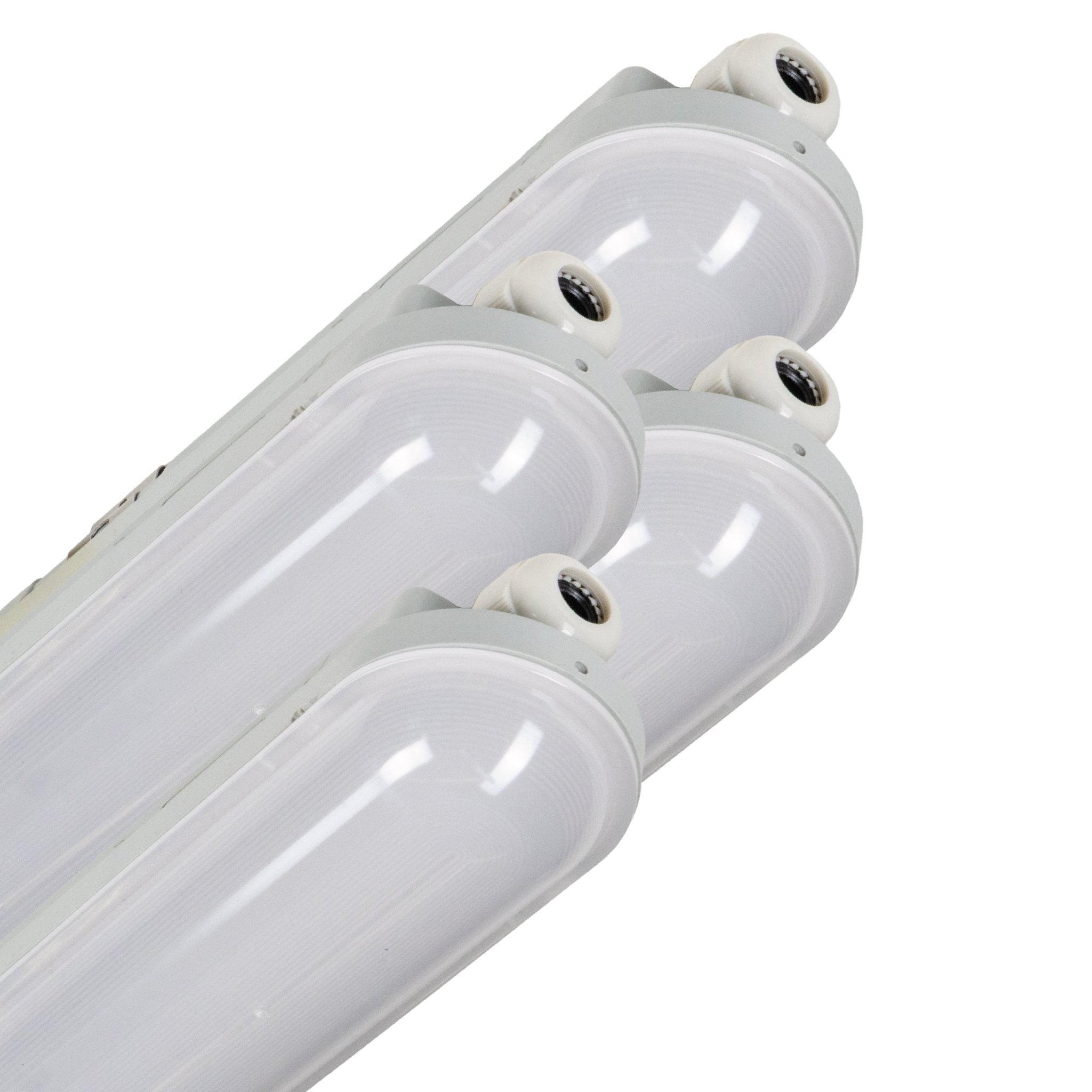 4 PACK - LED's Light Universele LED TL verlichting compleet 120 cm - voor binnen en buiten - 2500 lm TL verlichting LED.nl