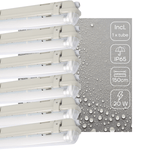 6 PACK - LED's Light LED TL lamp met sensor 150 cm - Bewegingssensor en nachtsensor - Waterdicht - 3100 lm - LED.nl