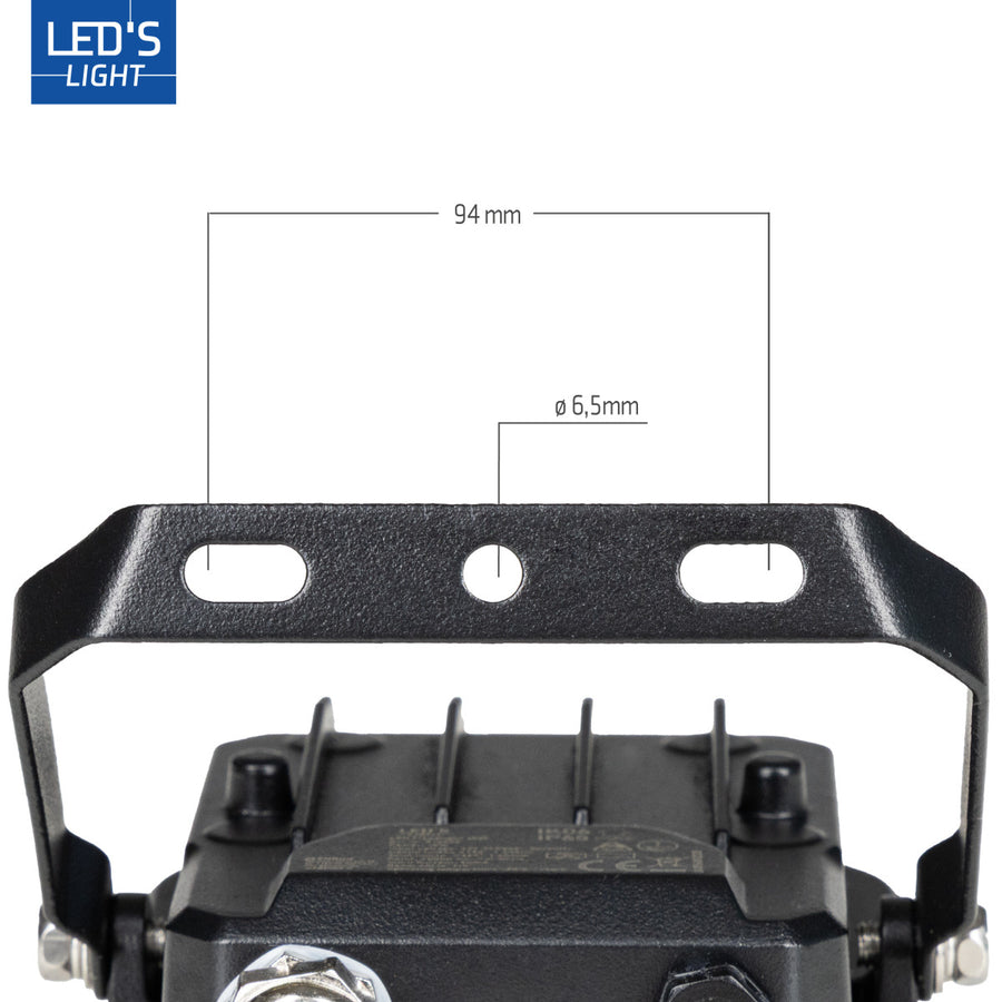 LED's Light Outdoor lamp with motion sensor 1400 - indoor and outdoor - 10W - LED.nl