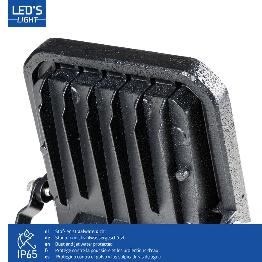 LED's Light Outdoor lamp with motion sensor 1400 - indoor and outdoor - 10W - LED.nl