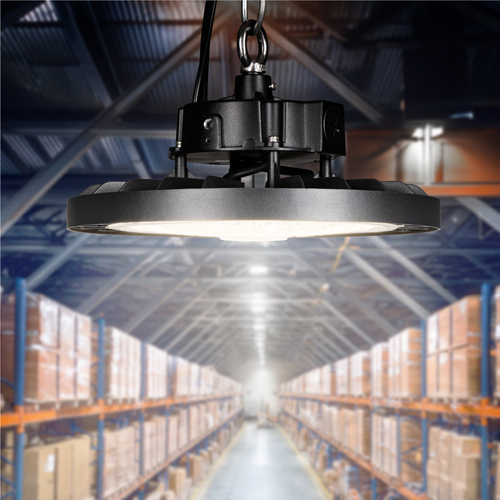 High Bay - 150W 27750lm 4000K - MOSO Driver - IP65 IK10 - Dimbaar LED.nl