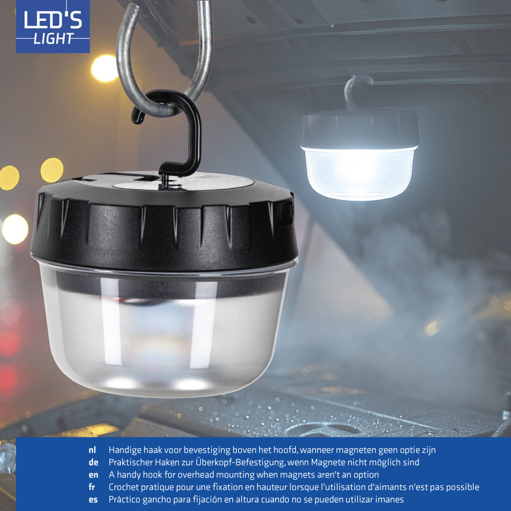 WARN-X LED signaal-noodverlichting -5000mAh - IP54 - Amber LED.nl