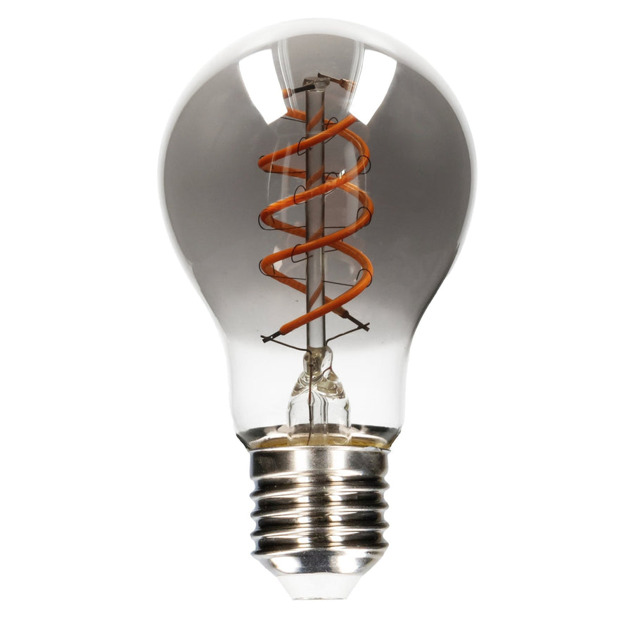 LED Filament Lamp A60 with Smoke Glass - E27 Fitting - 4.5W - 120 Lumen - Extra Warm White (1800K) - Dimmable - LED.nl