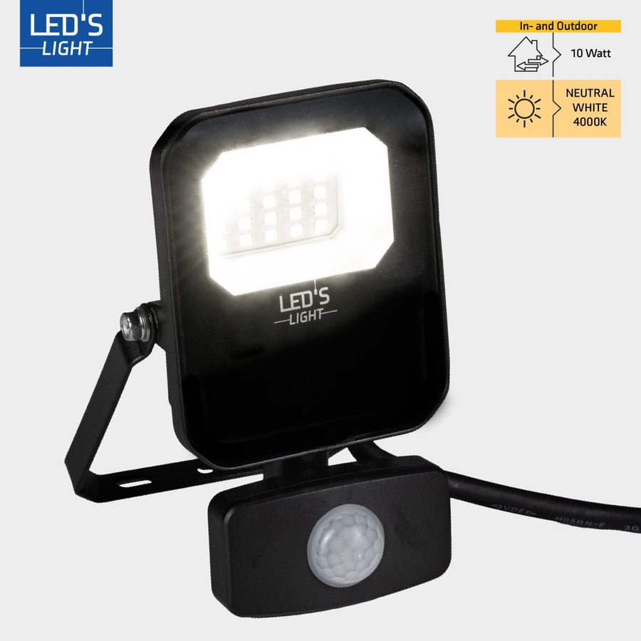 LED's Light Outdoor lamp with motion sensor 1400 - indoor and outdoor - 10W - LED.nl