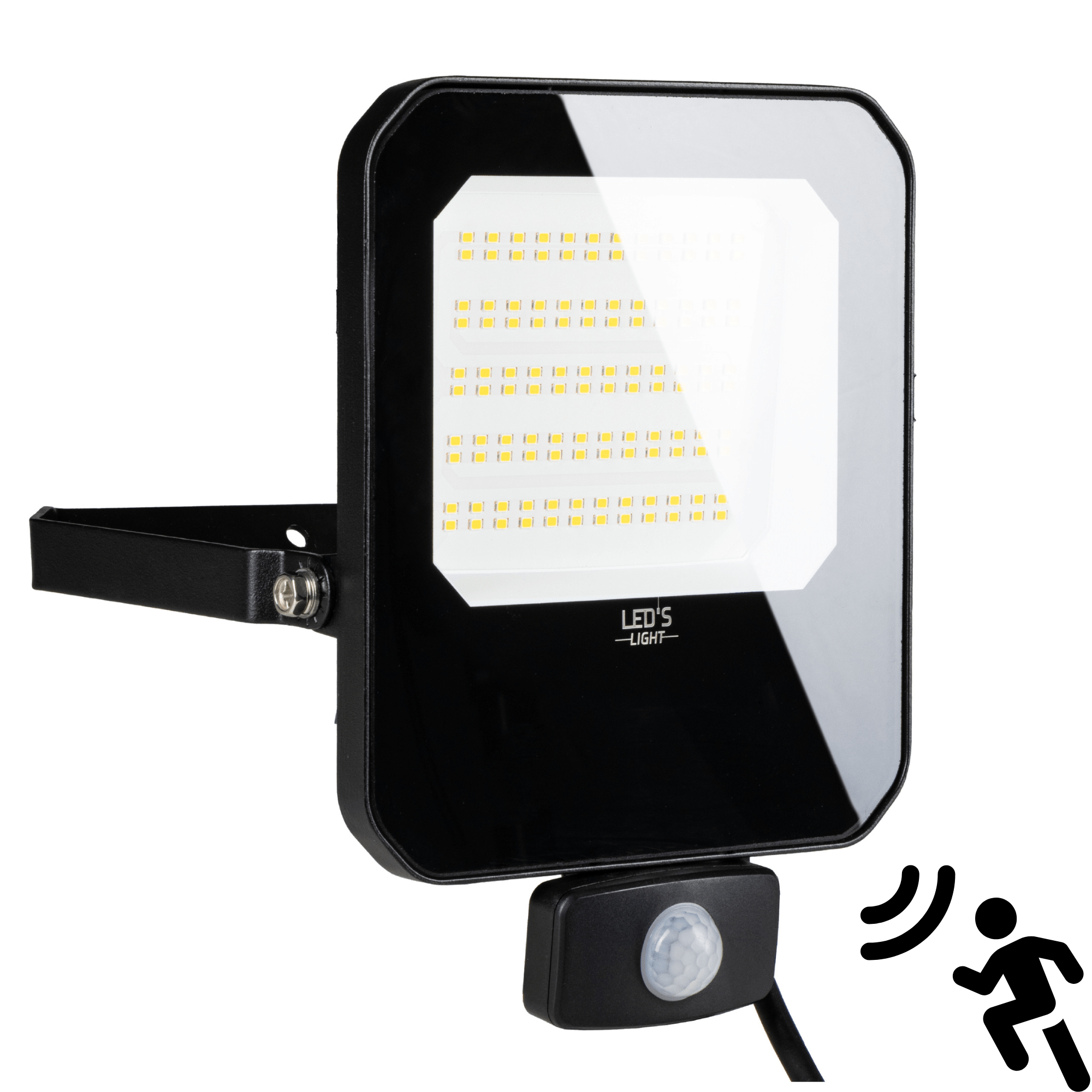 LED's Light Buitenlamp met bewegingssensor 7000 - binnen en buiten - 50W Schijnwerpers LED.nl