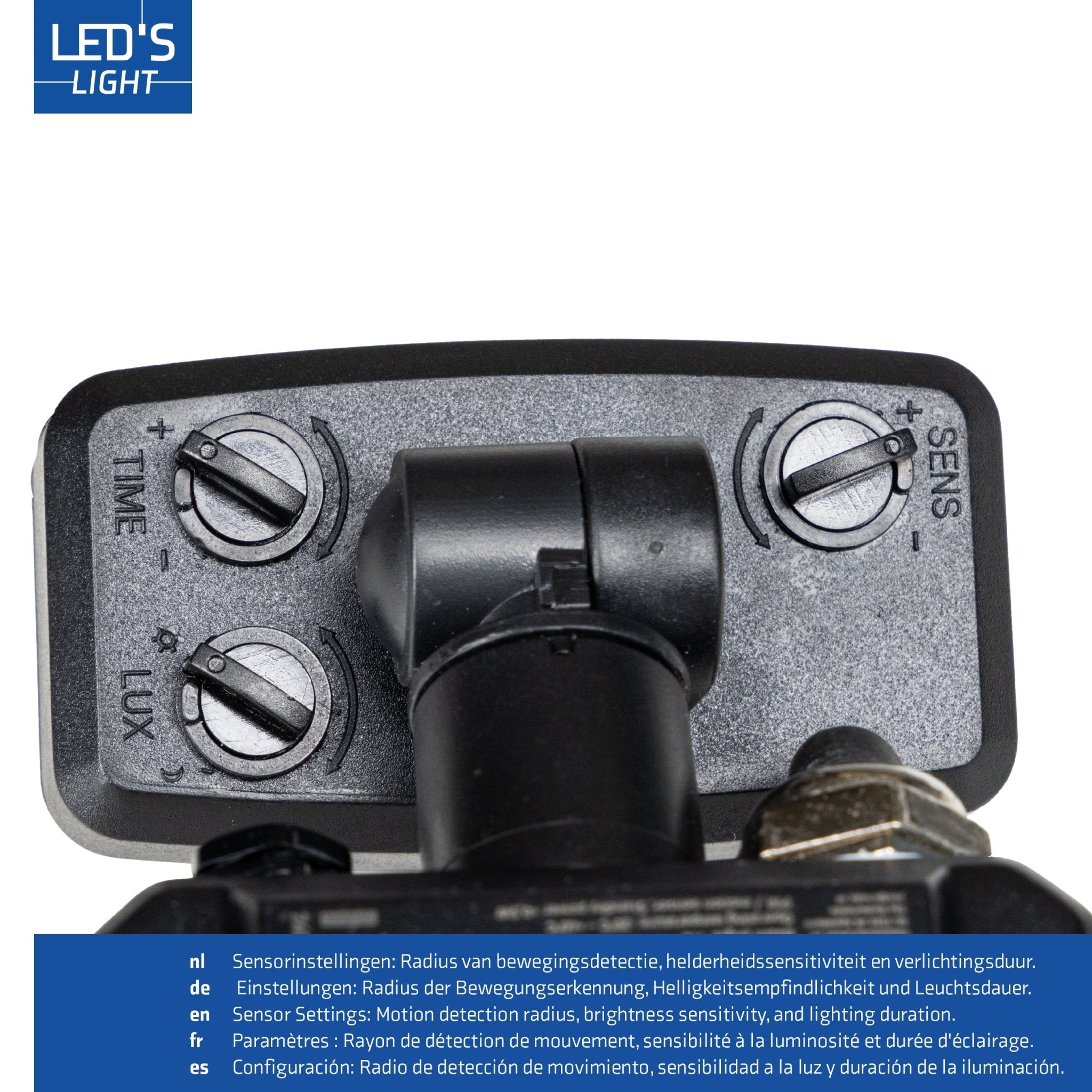 LED's Light Buitenlamp met bewegingssensor 7000 - binnen en buiten - 50W Schijnwerpers LED.nl