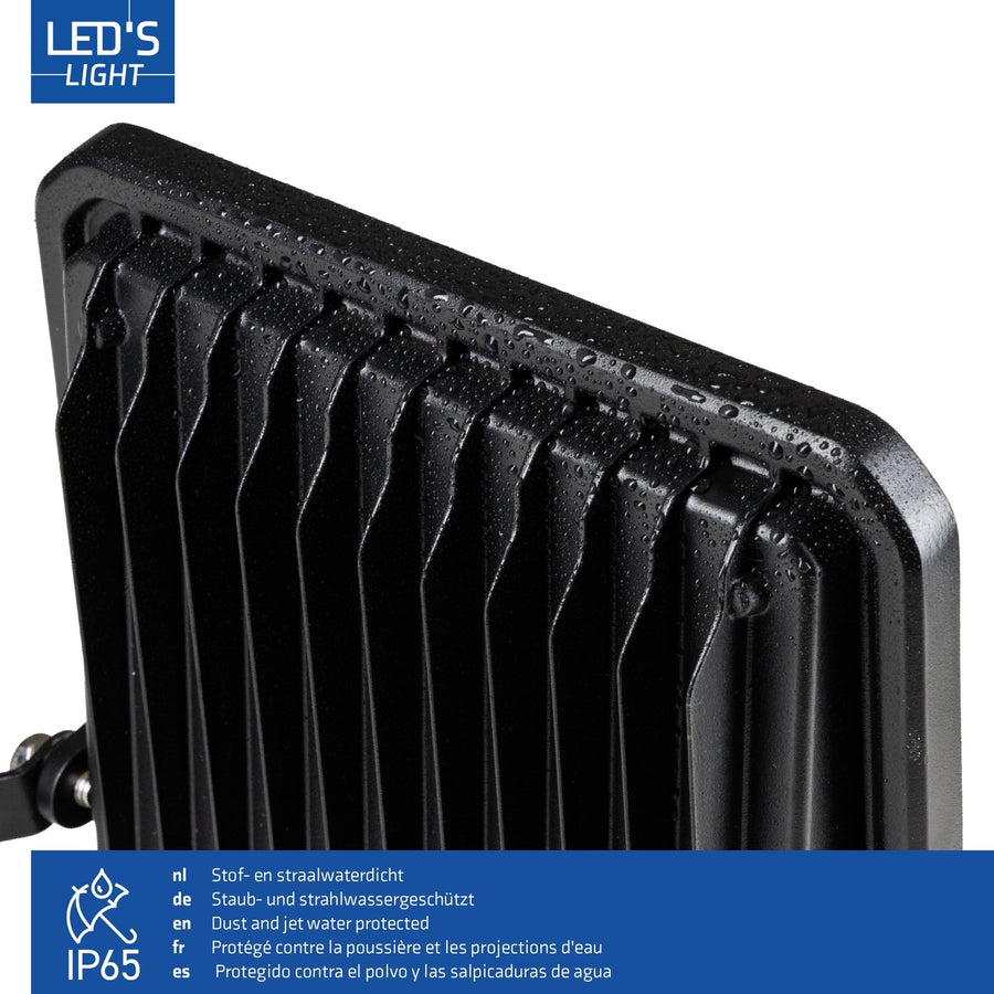 LED's Light Buitenlamp schijnwerper floodlight 14000lm - voor binnen en buiten - 100W Schijnwerpers LED.nl