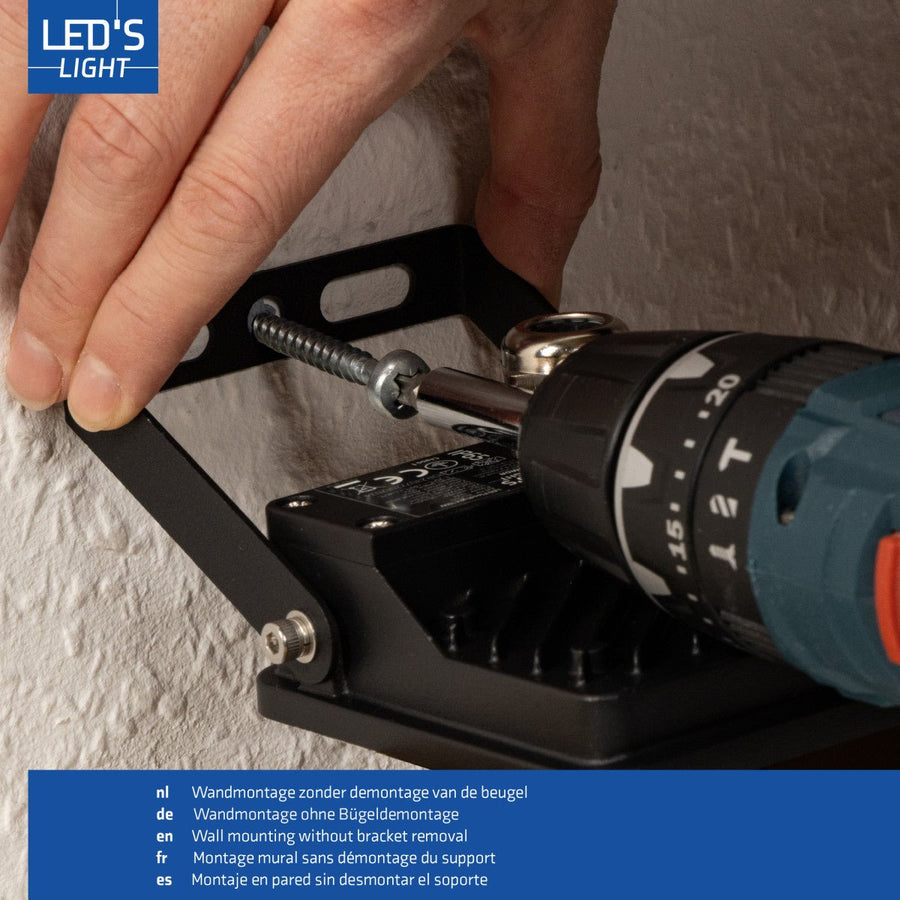 LED's Light Outdoor spotlight 2800 - for indoor and outdoor use - 20W - LED.nl