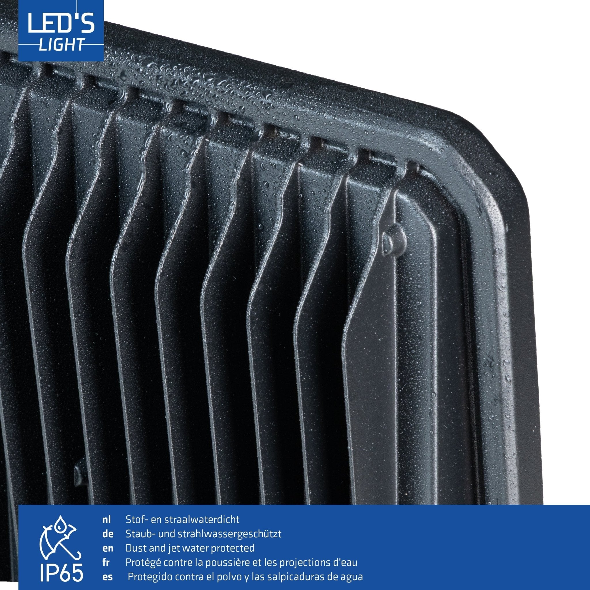 LED's Light Buitenlamp schijnwerper 28000 - voor binnen en buiten - 200W Schijnwerpers LED.nl