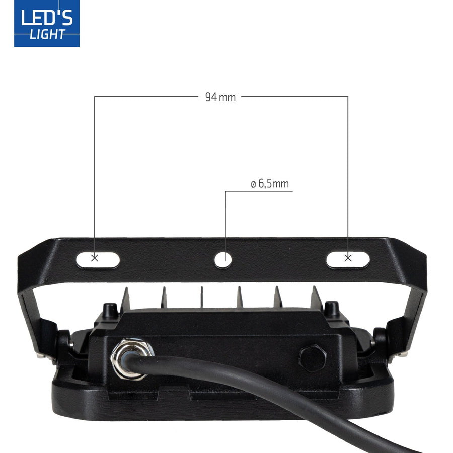 LED's Light Outdoor spotlight 4200 - for indoor and outdoor use - 30W - LED.nl