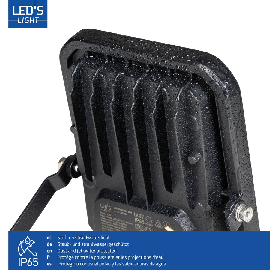 LED's Light Outdoor spotlight 4200 - for indoor and outdoor use - 30W - LED.nl